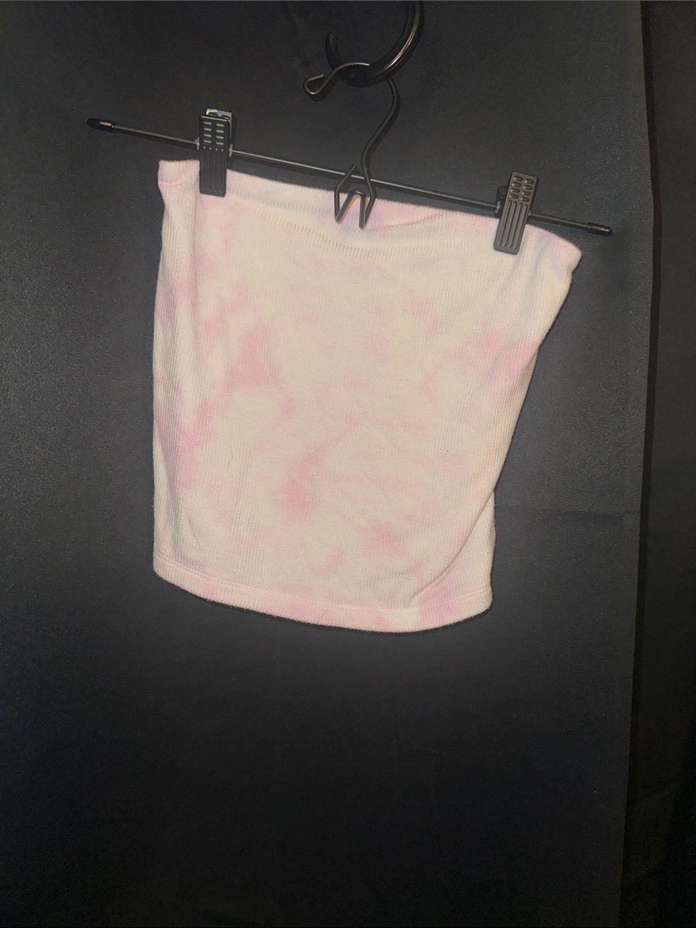 Women’s Pink Tie-Dye Tube Top
